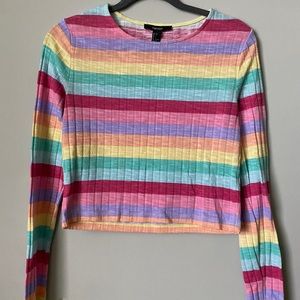 Long Sleeve Crop Top